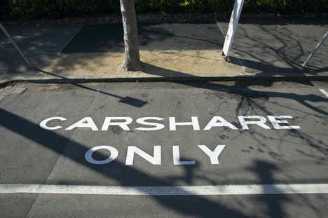 Car share lane