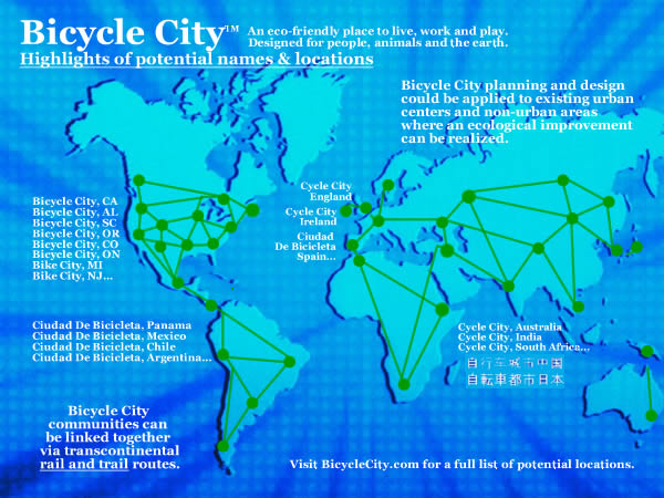 Bicycle City Potential Locations